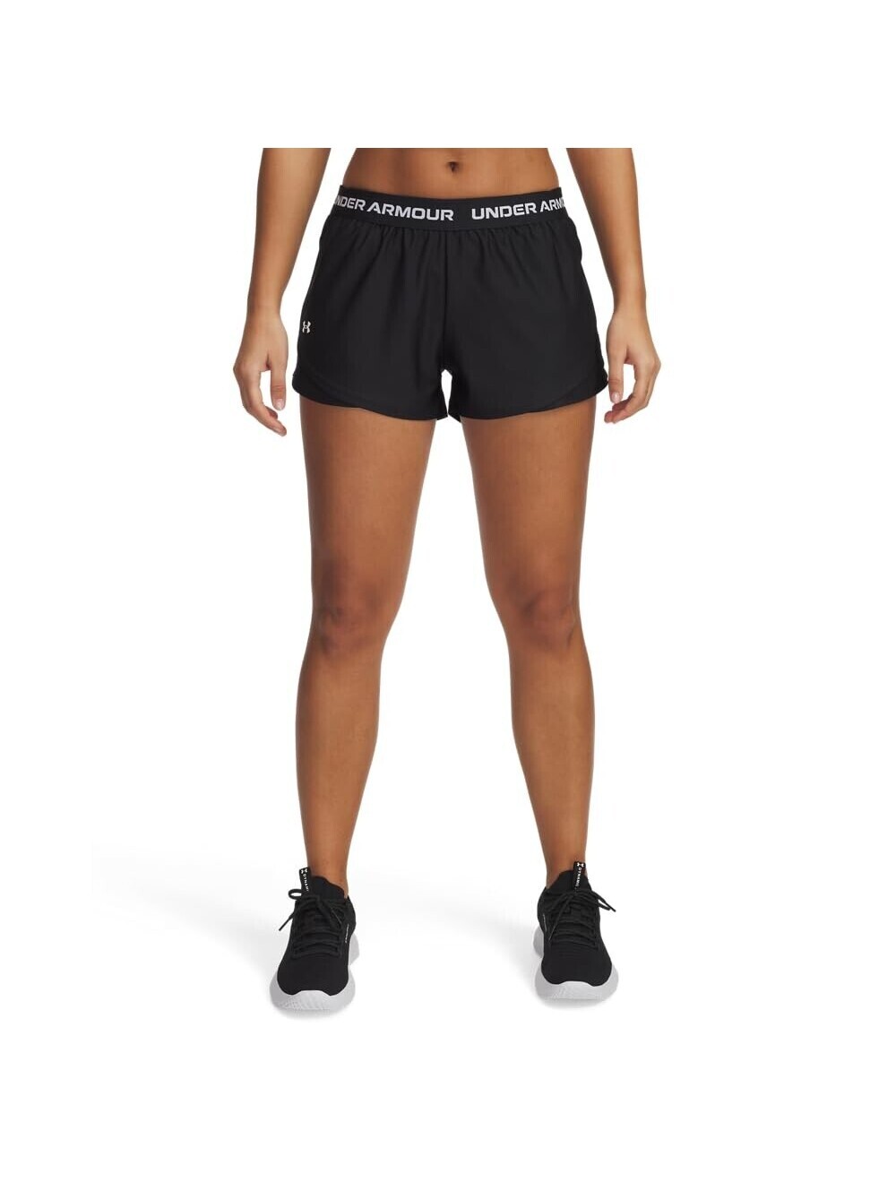 Under Armour Women's Tech Play Up Shorts, 001 Black, MD